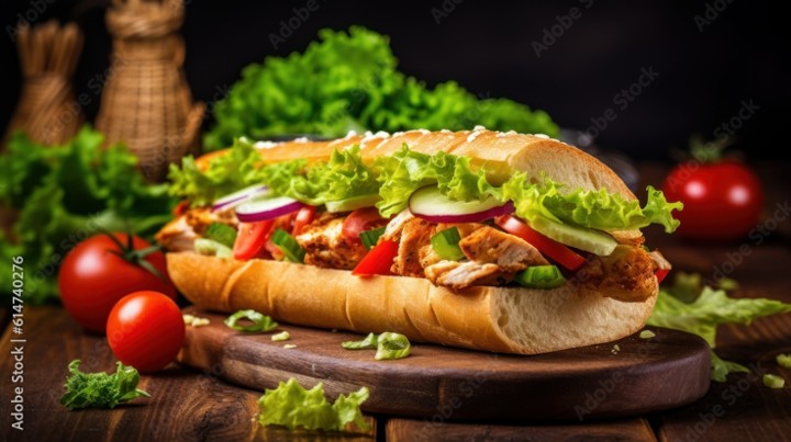 ROTISSERIE CHICKEN SANDWICH