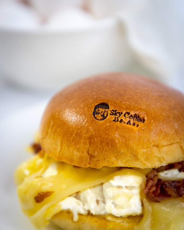 Sky Coffee Egg White Sandwich