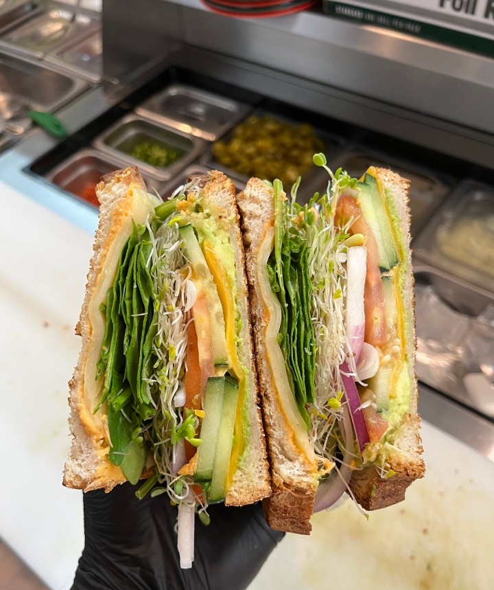 Loaded Veggie Sandwich