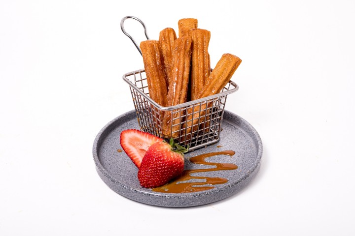 CHURROS CON CAJETA