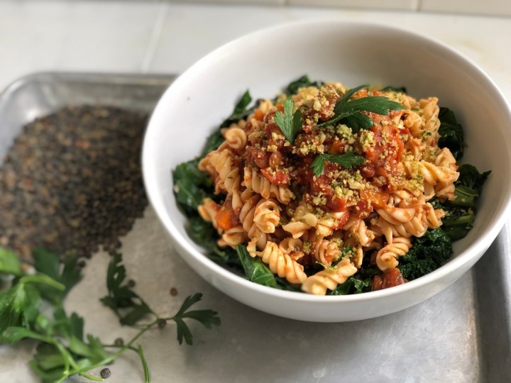 Kale Pesto Rotini Salad