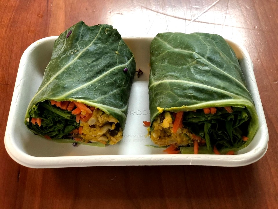 Curry Chickpea Wrap