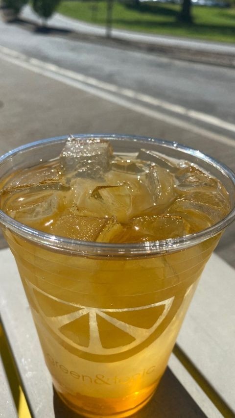 Iced Citrus Green Tea
