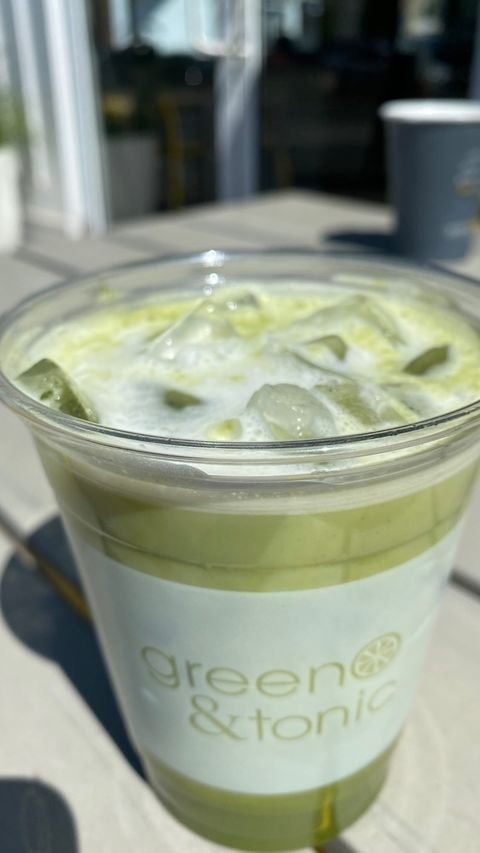 Iced Matcha Latte