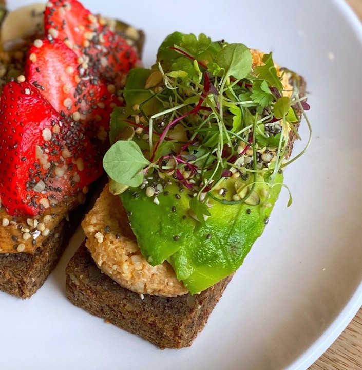 Spicy Cashew Tartine