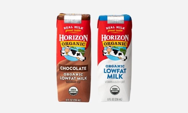 Horizon Organic Milks
