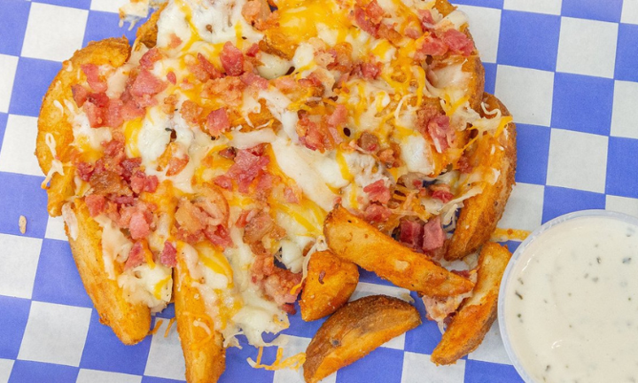 Large Bacon Cheese Fries