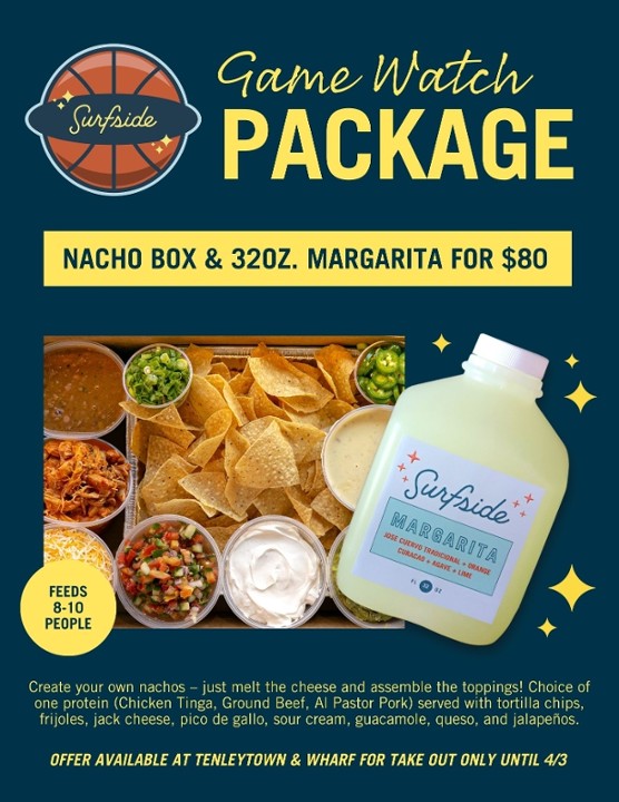 Nacho Box + 32oz Margarita Combo!