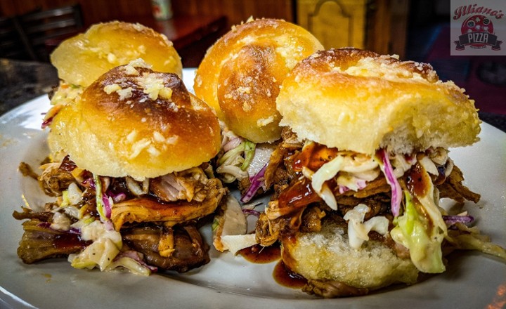 Hilleanos Illiano's Meriden - Pulled Pork sliders