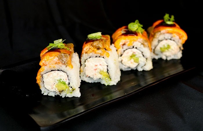 Baked Spicy Salmon Roll