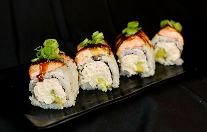 Baked Salmon Roll