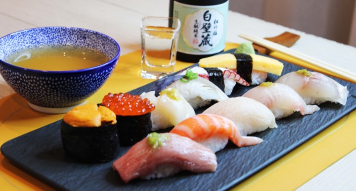 Wasabi premium sushi combo