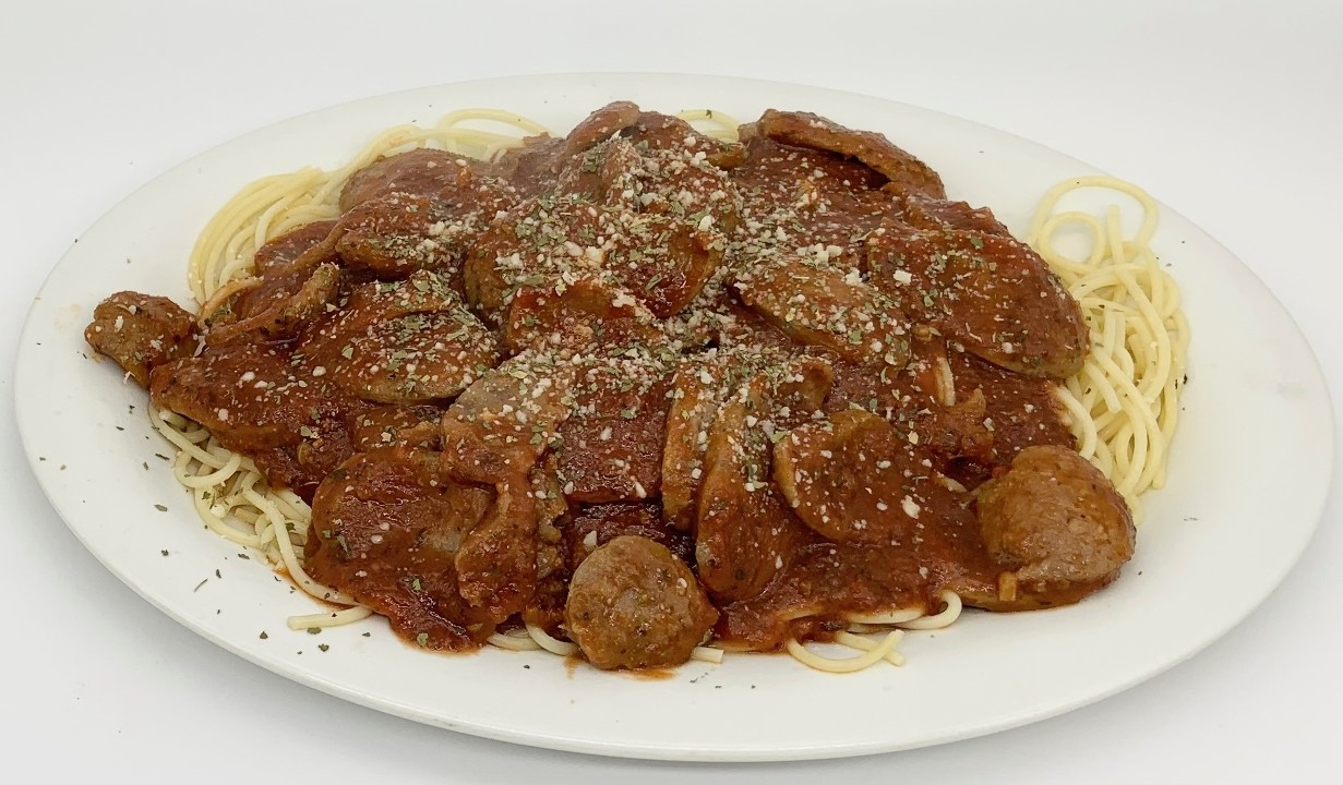 Spaghetti with Italian Sausage