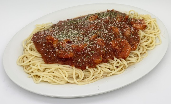 Shrimp Spaghetti Marinara