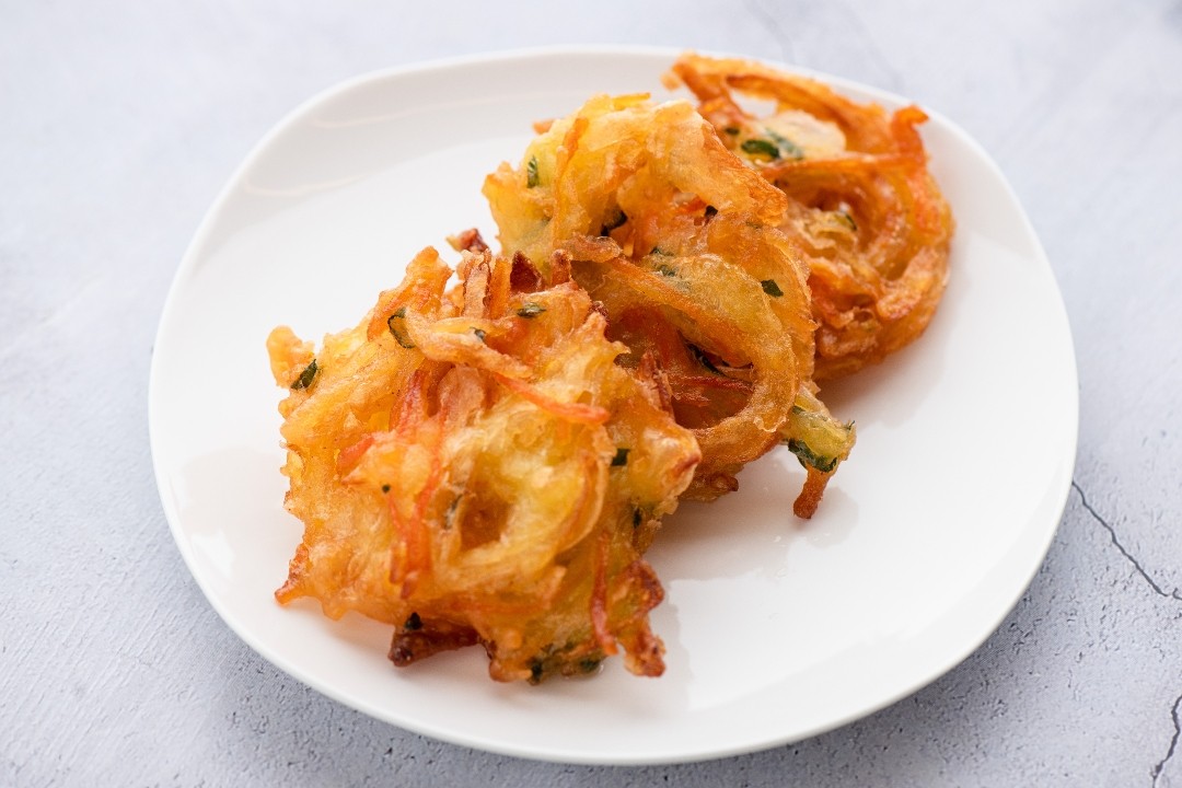 S18 Vegetable Kakiage with shrimp (3pcs)