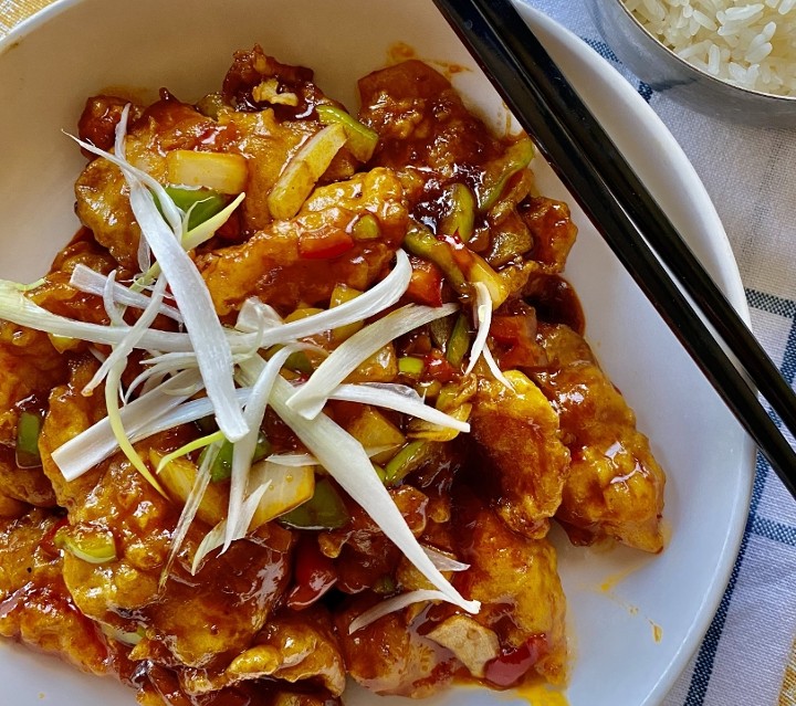 Sweet & Spicy Ginger Fish