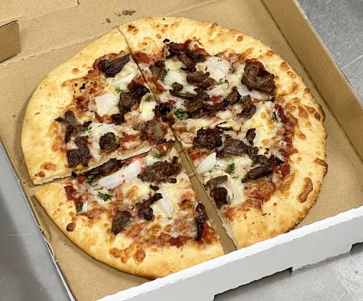 Beef Shawarma Pizza