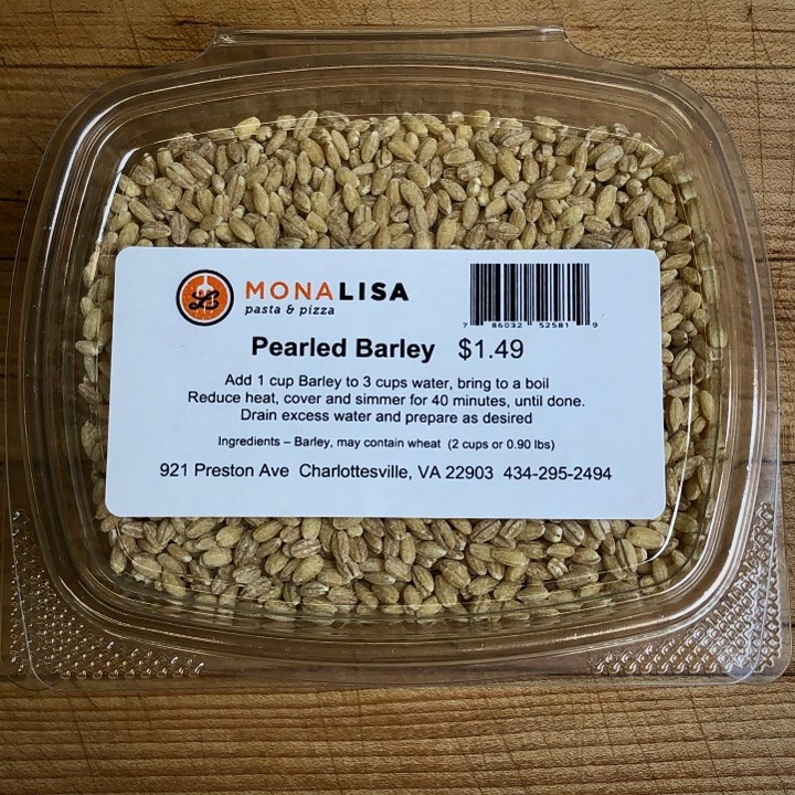 Pearled Barley, 16 oz