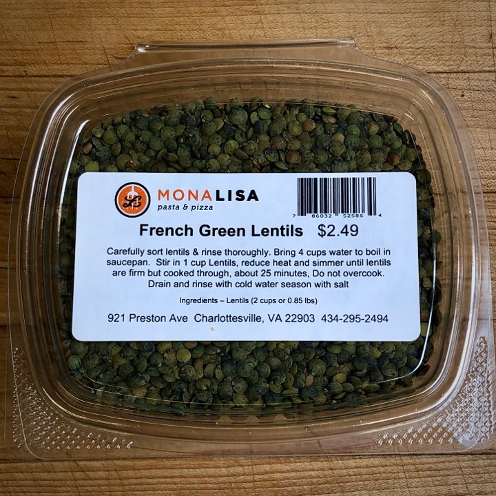 French Green Lentils, 16 oz