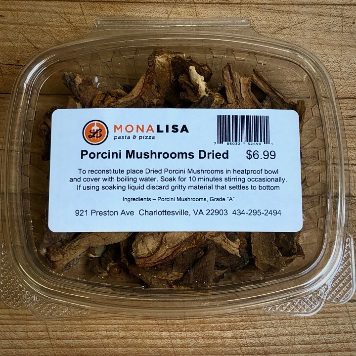 Porcini Mushrooms, Dried, 1 oz