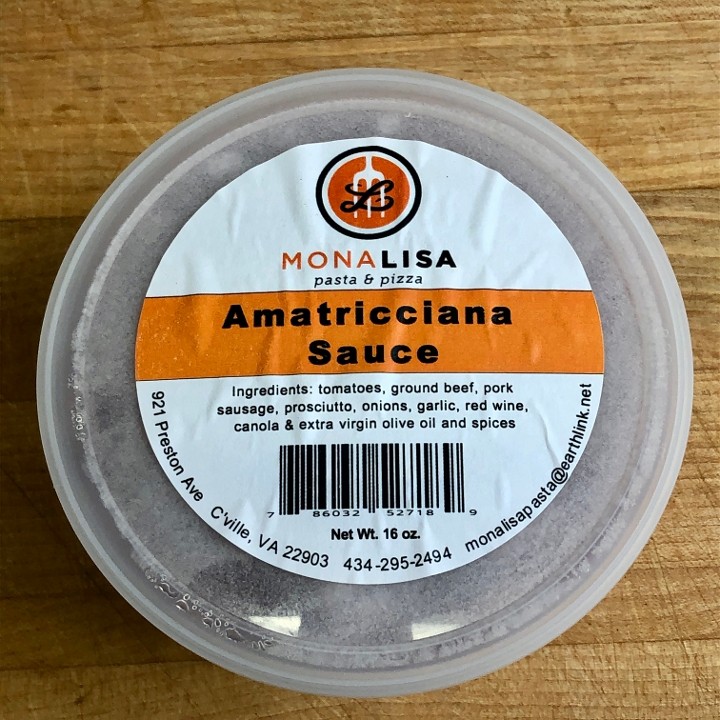 Amatricciana 16oz