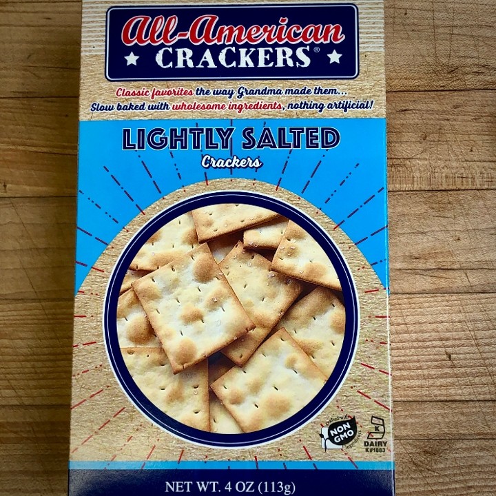All American Crackers, Lightly Salted