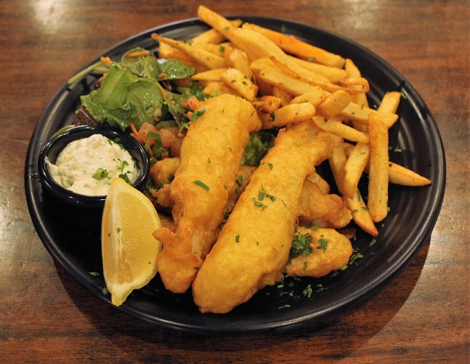 Ale Battered Fish And Chips