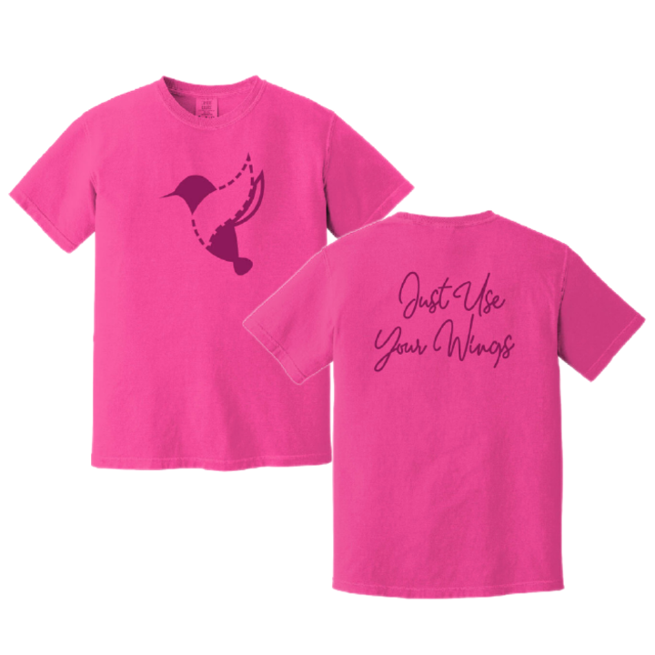 Hummingbird Magenta Tee (M)