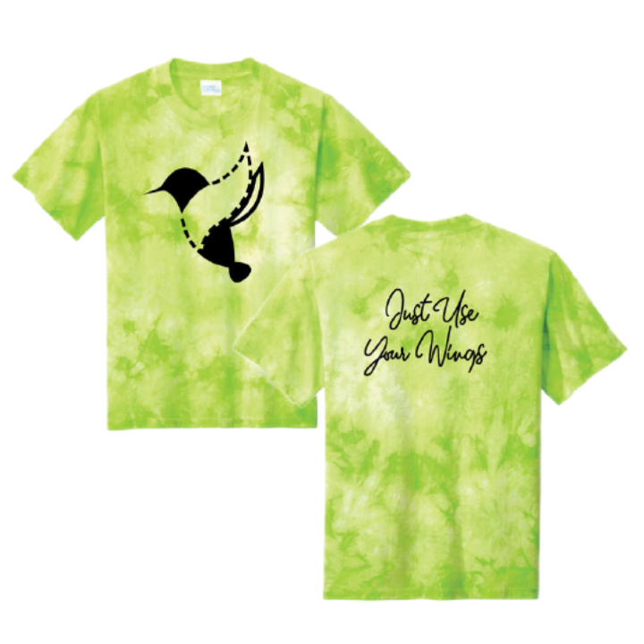 Youth Green Tie-Dye Tee (XL)