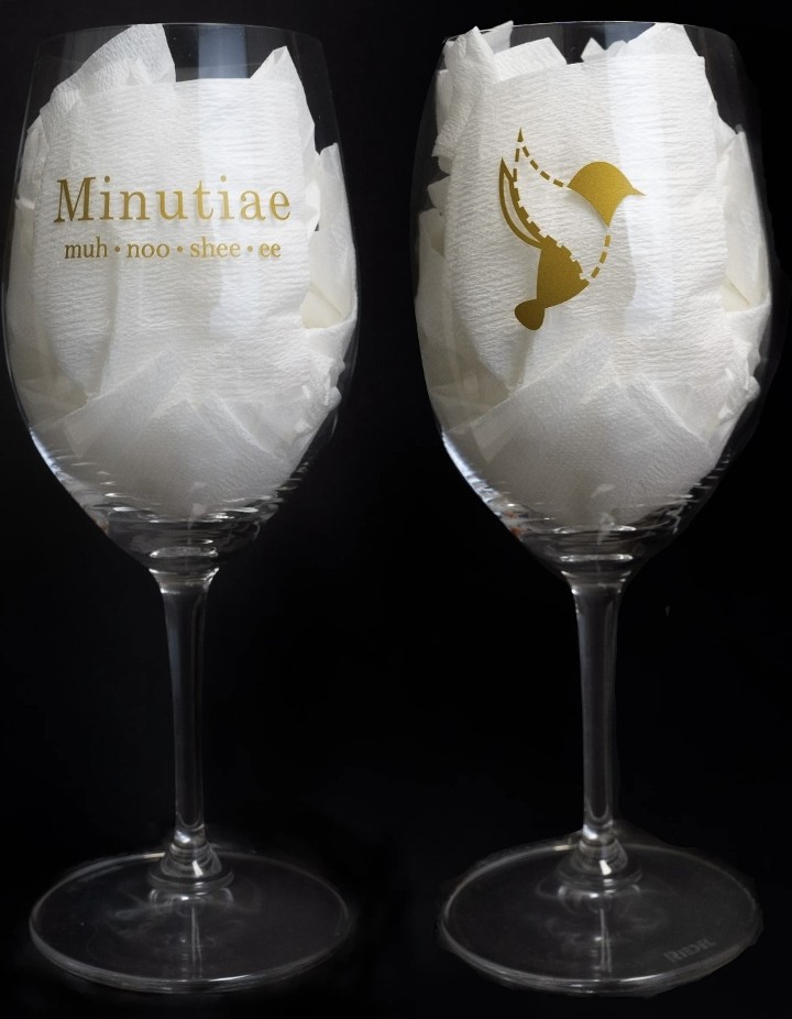 Minutiae Bordeaux Glass