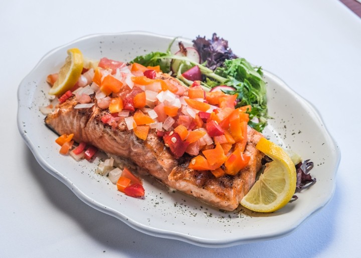 Broiled Salmon (14 oz)