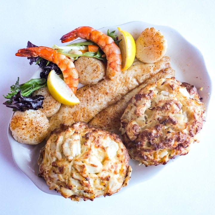 Broiled Seafood Platter