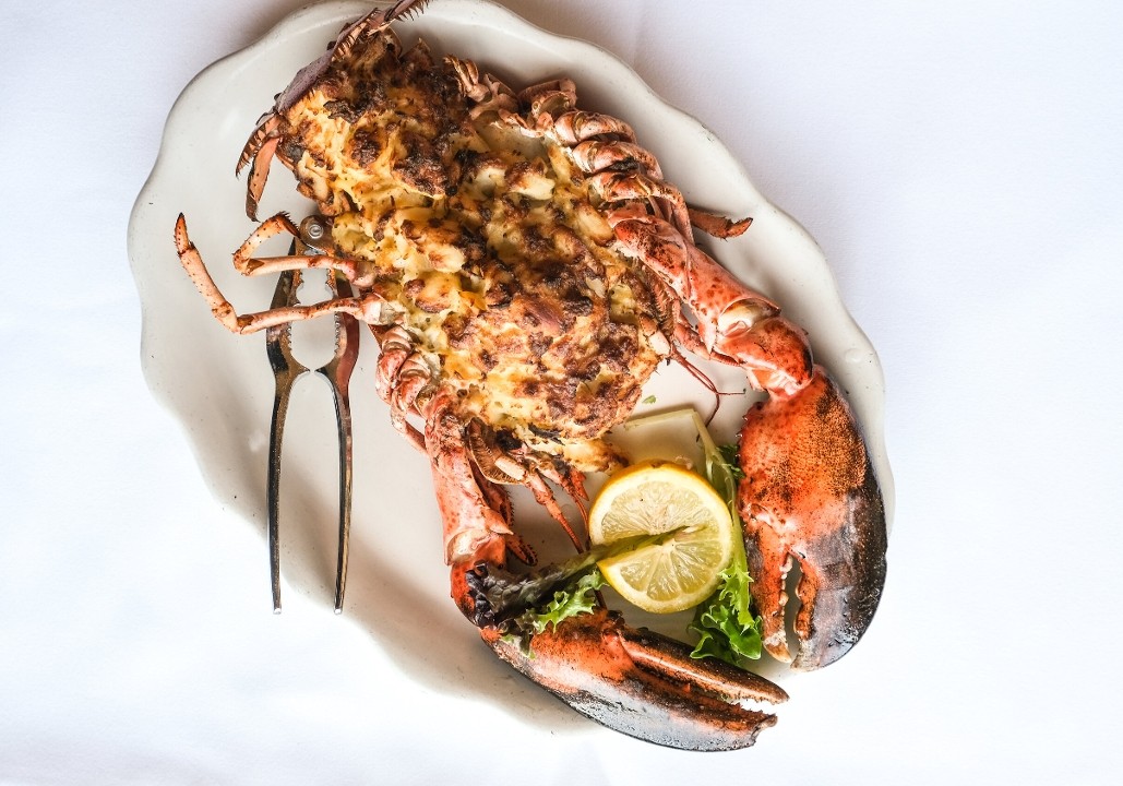 Whole Stuffed Lobster with Crab Imperial