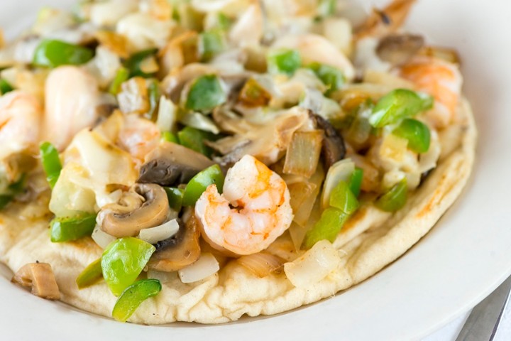 Shrimp  Philly Pita