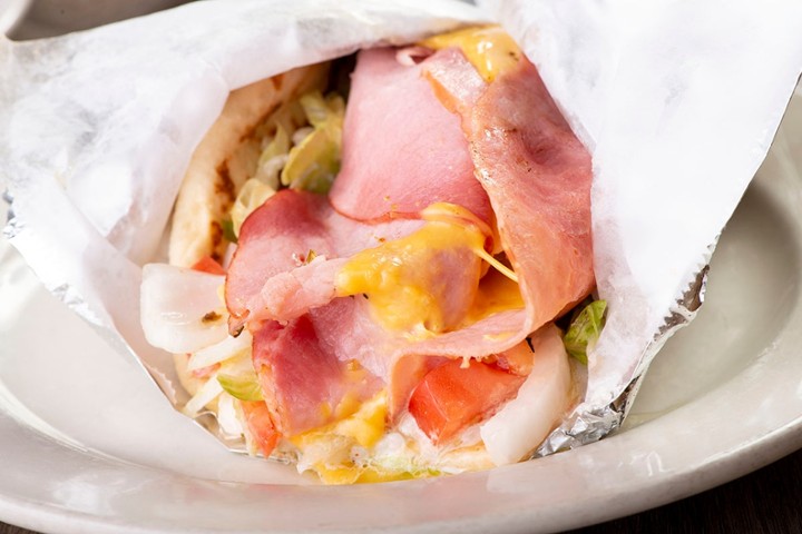 Ham & Cheese Pita