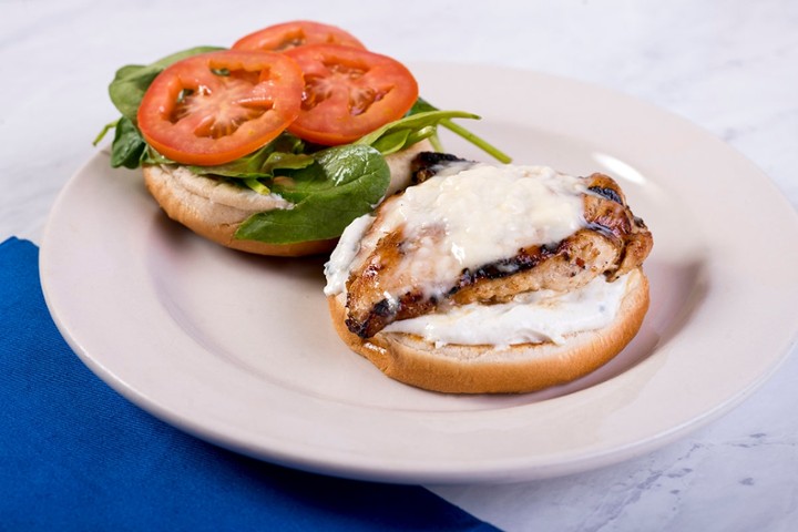 Spanako Chicken Sandwich