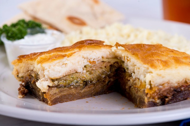 Mousaka Platter