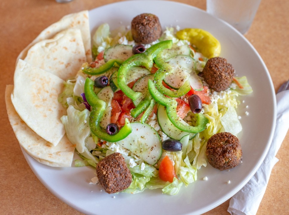 Falafel Grecian Salad