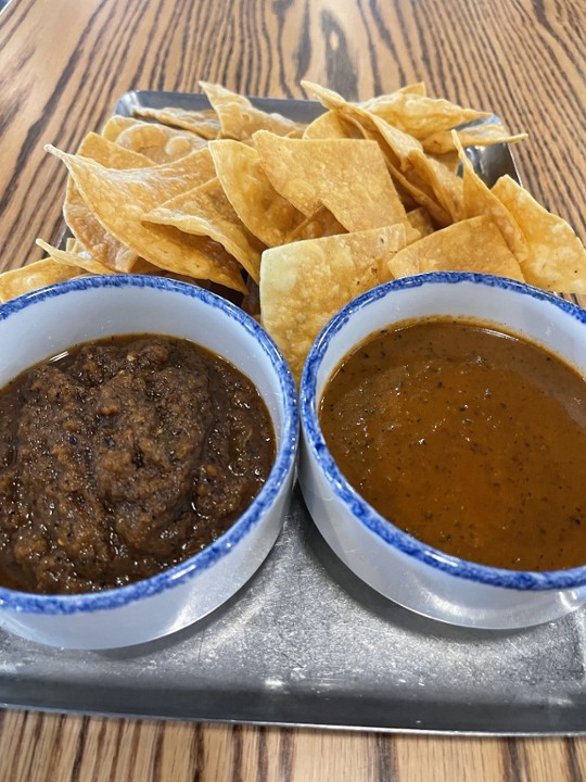 Chips & Salsa Two Ways