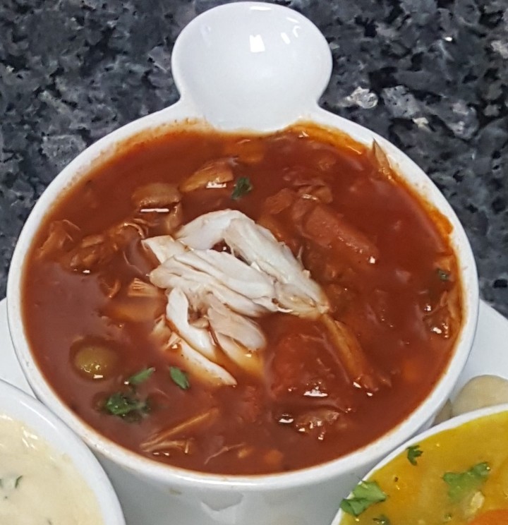 Blue’s Crab & Vegetable Soup (D)*
