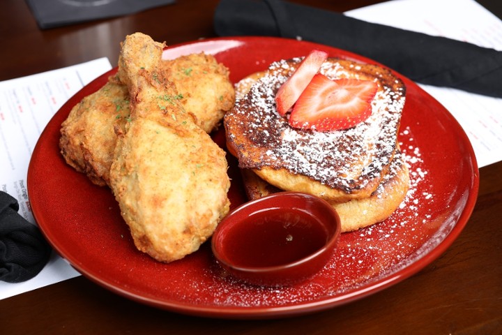 Fried Chicken and Island Toast