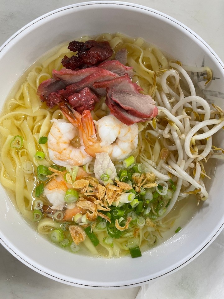 Triple Udon Noodle Soup