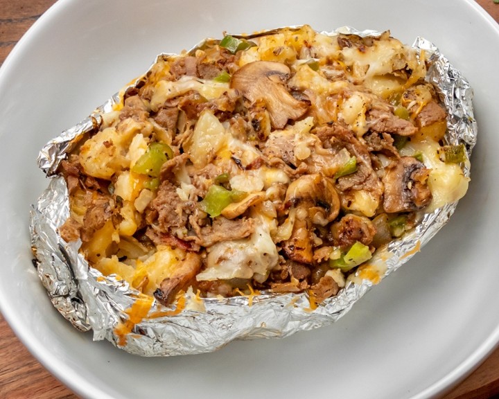 Philly Cheesesteak Potato