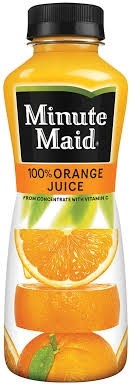 Orange Juice Bottle 12oz
