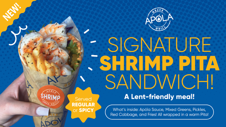 Signature Shrimp Pita