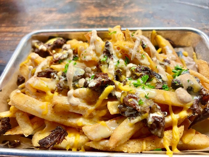 Oxtail Loaded Fries