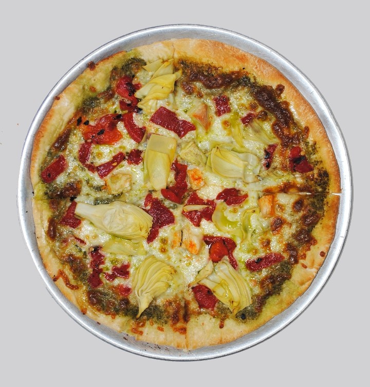 Lg Chix Pesto Gourmet Pizza