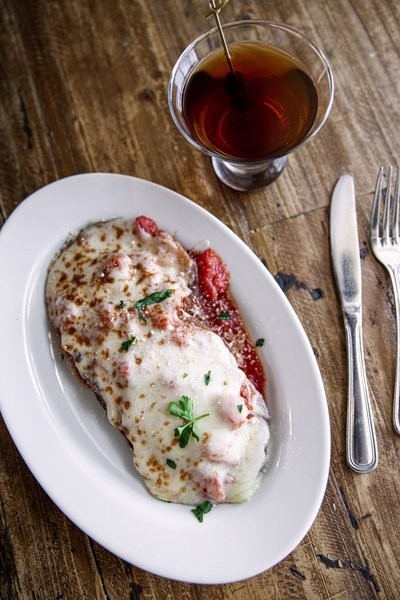 Eggplant Parm Dinner