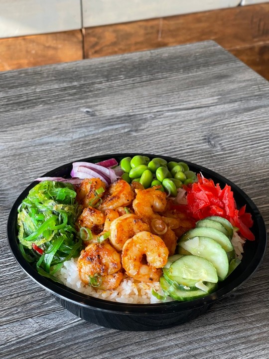 Sriracha Shrimp Bowl