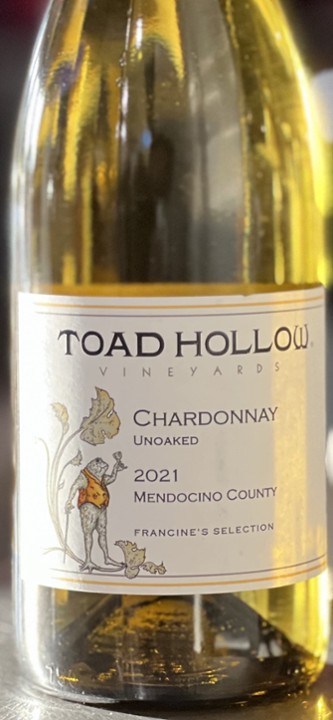 Toad Hollow - Chardonnay  Mendocino County